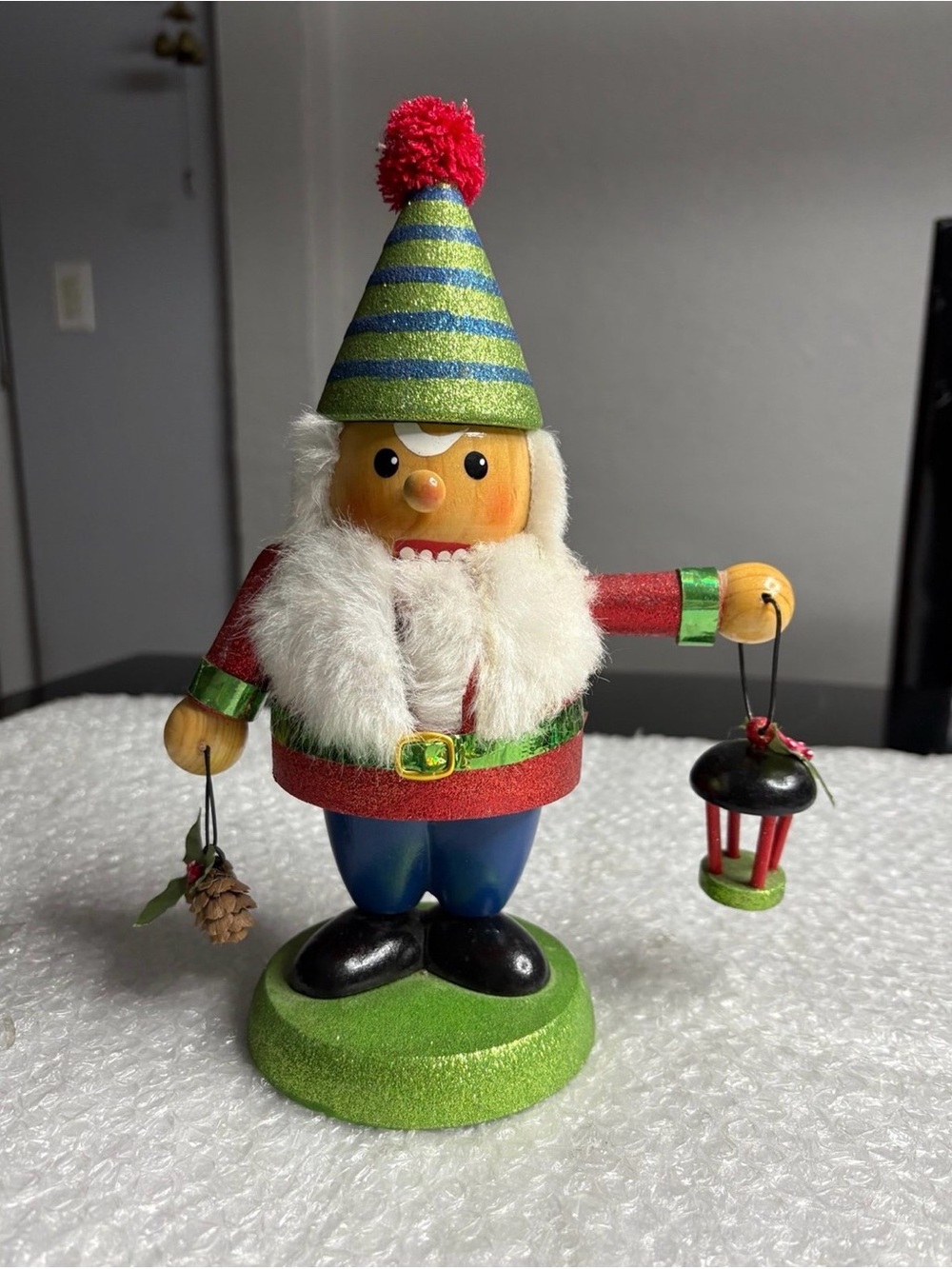 Vintage Pier One North Pole Elf Santa Nutcracker